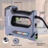 imageWORKPRO 5 in 1 Staple Gun110V Corded Brad Nailer with 2000 Staples and Nails Electric Staple Gun for DIY Project of Woodworking