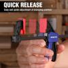 imageWORKPRO 6quot Mini Bar Clamps for Woodworking OneHanded ClampSpreader Wood Clamps Set Screw Change F Clamps with 50LBS Load Limit 4 Pack4