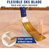 imageWORKPRO 8 Inch Japanese Pull Saw DoubleEdged Hand Saw for Wood Cutting with 79ampamp18 TPI SK5 Flexible Blade NonSlip Beech Handle for Woodworking6 inch