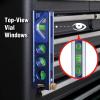 imageWORKPRO Torpedo Level Magnetic Verti Site 4 Vial for Conduit Bending Aluminum Alloy Construction 612 inch