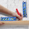 imageWORKPRO Torpedo Level Magnetic Verti Site 4 Vial for Conduit Bending Aluminum Alloy Construction 612 inch