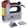 imageWORKPRO 5 in 1 Staple Gun110V Corded Brad Nailer with 2000 Staples and Nails Electric Staple Gun for DIY Project of Woodworking