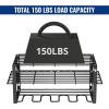 imageWORKPRO Power Tool Organizer Wall Mounted Power Tool Holder 3Tiers Storage Rack for Cordless Drill Storage 150 LBS Load Capacity for Garage Warehouse Workshop