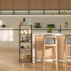 imageWORKPRO Storage Shelves 5 Tier Metal Shelving Unit Garage Wire Rack Standing Adjustable Shelves with Hooks for Pantry Closet Kitchen Basement 30quot W x 14quot D x 60quot H Capacity 750 LBSTotal1738W x 1112D x 5112H