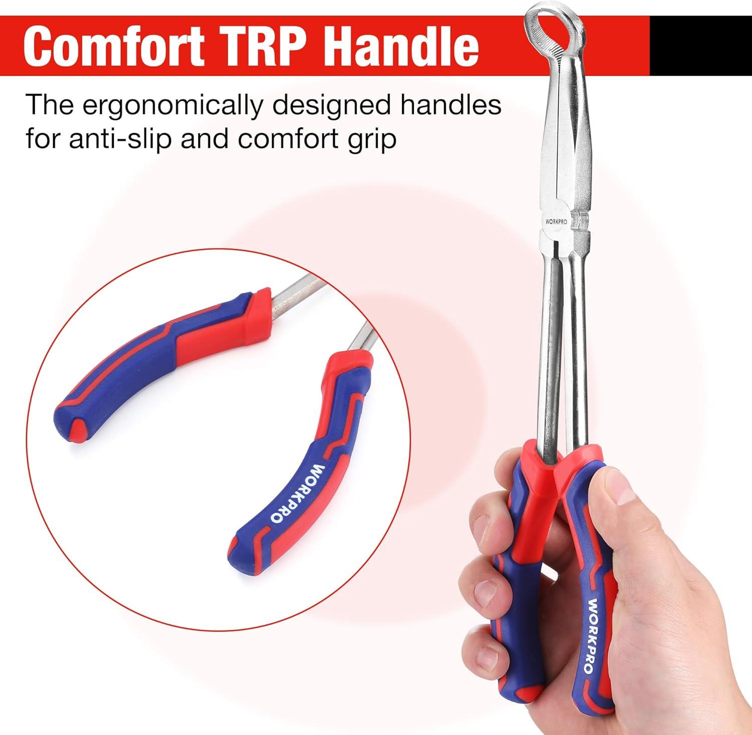 TITAN Professional Tools 60776 3-Piece 11-Inch Hose Grip Pliers Set