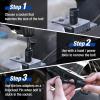 imageWORKPRO 15 Pieces Impact Bolt ampamp Nut Remover Set 38 Drive Bolt Extractor for Removing Stripped Damaged Rounded off and Rusted Bolts ampamp Nuts