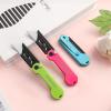 imageWORKPRO 3Pack Folding Utility Knife Quick Change Blades Box Cutter EDC Foldable Pocket Utility Knife Sets with Belt ClipMulticolorstainless Steel