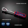 imageWORKPRO 3Piece Ratchet Set 14quot 38quot 12quot Drive Ratchet Wrench QuickRelease Reversible 72Tooth Chrome Alloy Made