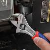 imageWORKPRO 3piece Adjustable Wrench Set CRV with Rubberized AntiSlip Grips 10inch 8inch 6inch