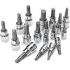imageWORKPRO 450Piece Drive Socket Set 12quot 14quot 38quot CRV Metric and Imperial with QuickRelease Ratchet Wrench Spanners Bits Set Mechanics Tool for Car Repair