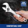 imageWORKPRO 4piece Adjustable Wrench Set Forged Heat Treated Chromeplated 6inch 8inch 10inch 12inch6inch  8inch  10inch