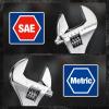 imageWORKPRO 4piece Adjustable Wrench Set Forged Heat Treated Chromeplated 6inch 8inch 10inch 12inch6inch  8inch  10inch