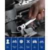 imageWORKPRO 8piece FlexHead Ratcheting Combination Wrench Set Metric 917 mm 72Teeth CrV Constructed Nickel Plating with Organization Bag12