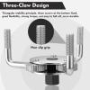 imageWORKPRO Universal Adjustable Oil Filter Wrench From 3quot to 55quot Heavy Duty Oil Filter Removal Tool with 3 Jaws for Cars Trucks TractorSliver