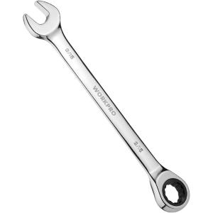 imageWORKPRO 8piece FlexHead Ratcheting Combination Wrench Set Metric 917 mm 72Teeth CrV Constructed Nickel Plating with Organization Bag916