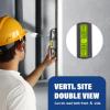 imageWORKPRO 10Inch Magnetic Torpedo Level Patented DoubleView Design DieCast Aluminum Alloy Construction 3 Bubble Vials for 09045 Measurements