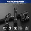 imageWORKPRO 18Piece Impact Socket Extension Set Includes Socket Adapters Ratchet Extension Set Socket Extension Bar Swivel Universal Joints and Impact Coupler 14quot 38quot ampamp 12quot Drive9PCS
