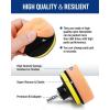 imageWORKPRO 3 Inch Drill Buffing Pad Kit  11 Pcs Car Foam Polishing Pads Set Drill Buffer Polisher Attachment Buffing Kit for Car Polishing Waxing Sealing Glaze