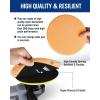 imageWORKPRO 75 Inch Buffing Sponge Pads 5Pcs 75 Inch Face for 7 Inch Backing Plate Cutting Polishing Pad Kit for Car Buffer Polisher Compounding Polishing and Waxing757512inch