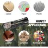 imageWORKPRO EDC Folding Utility Knife Mini Box Cutter with Quick Open Axis Lock Quick Change Blade Razor Knife Foldable Small Pocket Knife with Belt Clip2camo
