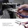 imageWORKPRO Large Pliers ampamp Wrench Set 6Piece 10quot Water Pump 10quot Slip Joint 8quot Long Nose 8quot Linesman 6quot Diagonal 8quot Adjustable Wrench for DIY ampamp Home Use W001329A