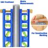 imageWORKPRO Magnetic Torpedo Level Conduit Bending Level Bubble Vials for 0903045 Measurements Aluminum Alloy Construction 63inch Cobalt Blue63inches