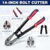 imageWORKPRO Mini Bolt Cutter 8inch Spring Loaded Small Heavy Duty Wire Cable Cutter Snips Clippers with Soft AntiSlip Handle14