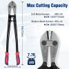imageWORKPRO Mini Bolt Cutter 8inch Spring Loaded Small Heavy Duty Wire Cable Cutter Snips Clippers with Soft AntiSlip Handle30