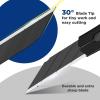 imageWORKPRO Premium Utility Knife Retractable Snapoff Blade Heavy Duty Aluminum Box Cutter Set Razor Knife Exacto Craft Knives with 10 Extra 9mm Blades Pack of 5