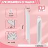 imageWORKPRO Premium Utility Knife Retractable Snapoff blade Gift for MenWomen Heavy Duty Box Cutter Set Razor Knife Exacto Craft Knives with 10 Extra 9mm Blades Pack of 3