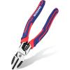 imageWORKPRO 2in1 Diagonal Cutting Pliers with Wire Stripper 75 Inch CRV Steel Wire Cutters with Comfort Grip Handles Heavy Duty SideCutting Pliers for Electricians and Homes Christmas Gift