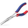 imageWORKPRO 7 Inches Needle Nose Pliers Mini Long Needle Nose Pliers with Smooth Jaws Small Long Reach Pliers for Jewelry Making Bending Wire and Small Object Gripping Work On Narrow Place