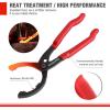 imageWORKPRO 12quot Adjustable Oil Filter Pliers Wrench Adjustable Oil Filter Removal Tool Ideal For Engine Filters Conduit ampamp Fittings W114083A