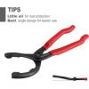 imageWORKPRO 12quot Adjustable Oil Filter Pliers Wrench Adjustable Oil Filter Removal Tool Ideal For Engine Filters Conduit ampamp Fittings W114083A