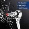 imageWORKPRO 13Piece Torx Bit Socket Set T8T60 14quot 38quot and 12quot Drive S2 Steel 6 Point Star Bits and CRV Sockets with Storage Case For Hand Use Work On Cars Trucks