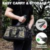 imageWORKPRO 16inch Wide Mouth Tool Bag with Water Proof Molded BaseCamo