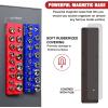imageWORKPRO 38inch Magnetic Socket Organizer Set 2Piece SAE ampamp Metric Socket Holders Holds 56 Standard and Deep Sockets for Tool Box Tool Carts Sockets Not Included12 SAEMetric