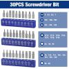 imageWORKPRO 42 PCS 14quot Dr Master Socket Set Metric with Dual Head Stubby Ratchet QucikRelease Bit Holder 14quot Dr Bits Set for Auto Repairing and Household with Storage Case42 PCS