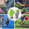 imageWORKPRO 6 Pairs Garden Gloves Work Glove with Eco Latex Palm Coated Working Gloves for Weeding Digging Raking and PruningMLarge