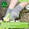 imageWORKPRO 6 Pairs Garden Gloves Work Glove with Eco Latex Palm Coated Working Gloves for Weeding Digging Raking and PruningMMedium