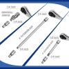 imageWORKPRO 70Piece 14quot Drive Socket Set with QuickRelease Ratchet Metric and SAE for Auto Repairing ampamp Household W003068A