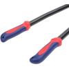 imageWORKPRO Bolt Cutter 24Inch Chrome Vanadium Steel Blade for Cutting Pad Locks Soft metalRivets and Chain BiMaterial Handle with Soft Rubber Grip W017015A