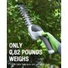 imageWORKPRO Cordless Grass Shear ampamp Shrubbery Trimmer  2 in 1 Handheld 72V Electric Grass Trimmer Hedge ShearsGrass Cutter Rechargeable LithiumIon Battery and TypeC Cable IncludedWhite