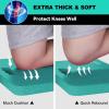 imageWORKPRO Extra Thick Kneeling Pad Soft Foam Cushioning for Knee Large Foam Kneeler Mat for Gardening Bathing Baby Workout Supplies 175 x 11 x 15 in BlackRobins egg Blue