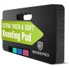 imageWORKPRO Extra Thick Kneeling Pad Soft Foam Cushioning for Knee Large Foam Kneeler Mat for Gardening Bathing Baby Workout Supplies 175 x 11 x 15 in BlackBlack