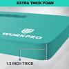 imageWORKPRO Extra Thick Kneeling Pad Soft Foam Cushioning for Knee Large Foam Kneeler Mat for Gardening Bathing Baby Workout Supplies 175 x 11 x 15 in BlackRobins egg Blue