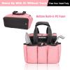 imageWORKPRO Garden Tool Bag 8 Pockets Gardening Bag Heavy Duty Oxford Garden Tote Caddy Tools NOT Included 12quot x 12quot x 6quotPink