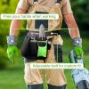 imageWORKPRO Garden Tool Belt 5Pocket Single Side Gardening Tool Pouch with Adjustable Waist Strap Utility Garden Waist Bag for Women Ideal for Gardening Carpentry and DIY Projects