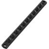 imageWORKPRO Magnetic Socket Organizer Set 3Piece Aluminum Alloy Socket Rail Heavy Duty Socket Holder Socket Rack Kit 14Inch x 12 Clips 38Inch x 10 Clips 12Inch x 10 Clips BlueBlack