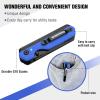 imageWORKPRO 2in1 Folding KnifeUtility Knife  Gifts for Dad QuickChange Box Cutter with Belt Clip and Liner Lock Extra 10 SK5 Blades IncludedBlue G10